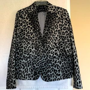 JNY signature black/bluish jacket/blazer, lined. Excellent condition like new